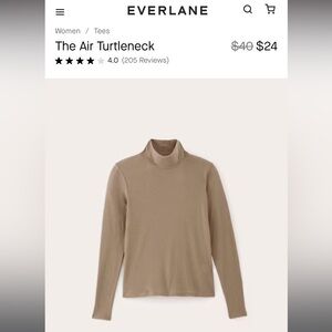 Everlane Air Turtleneck